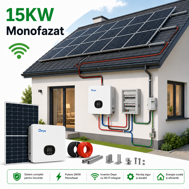 Sistem fotovoltaic 15 kw oferta