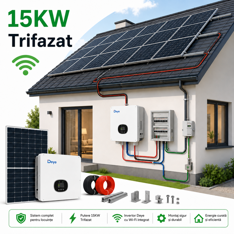 Sistem fotovoltaic 15 kw oferta